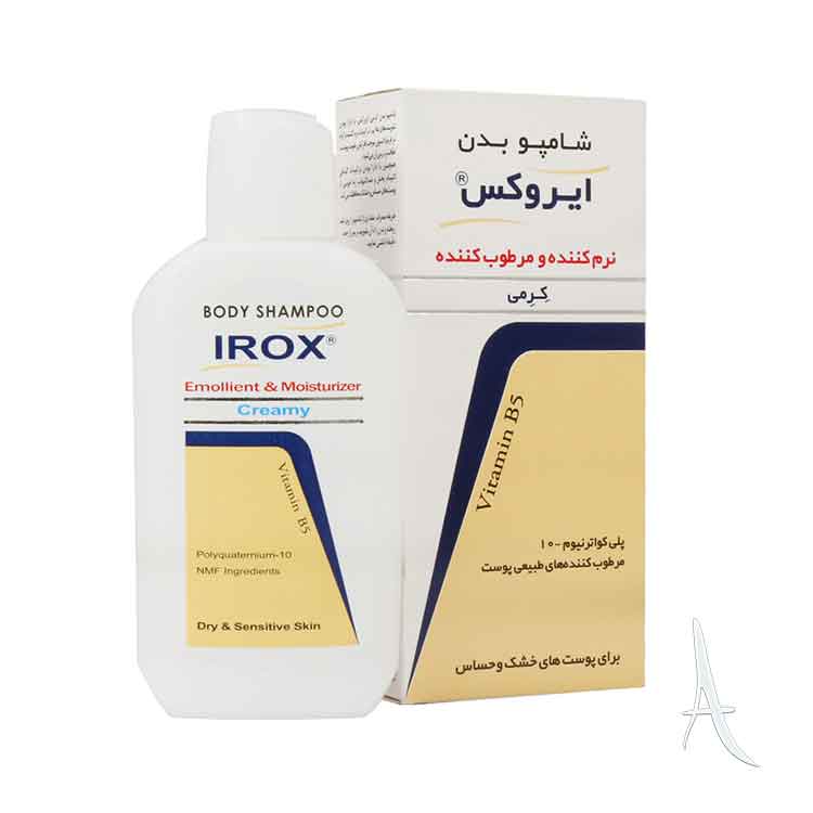 ايروکس شامپو بدن کرم دار